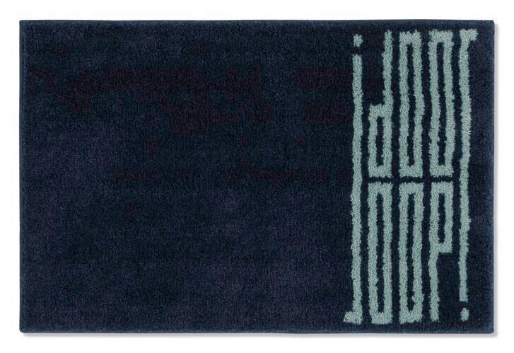 BADTEPPICH Blau 60/90 cm  - Blau, Basics, Naturmaterialien/Textil (60/90cm) - Joop!