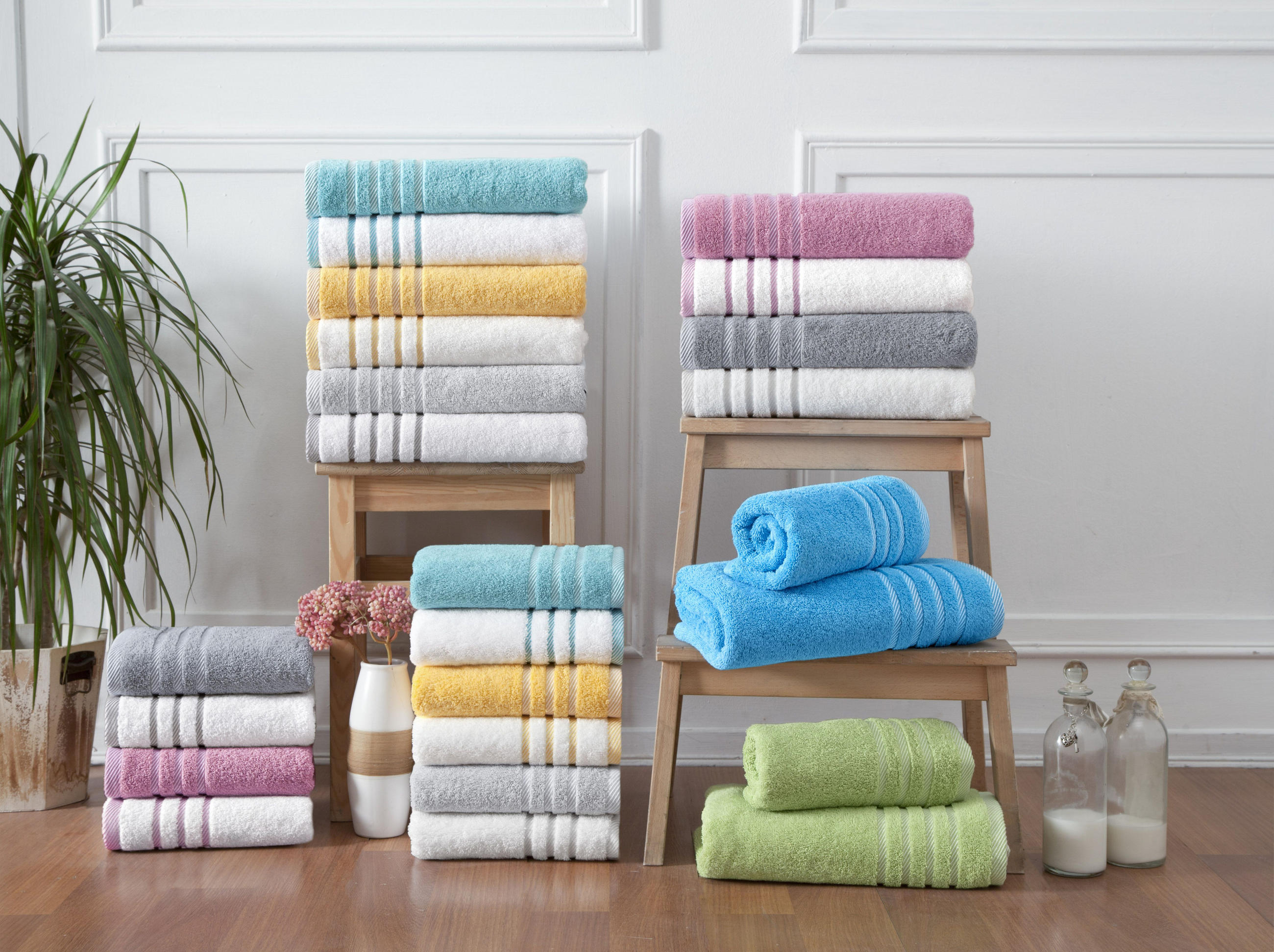 RUČNÍK, 50/90 cm, pink - pink, Konvenční, textil (50/90cm) - Esposa