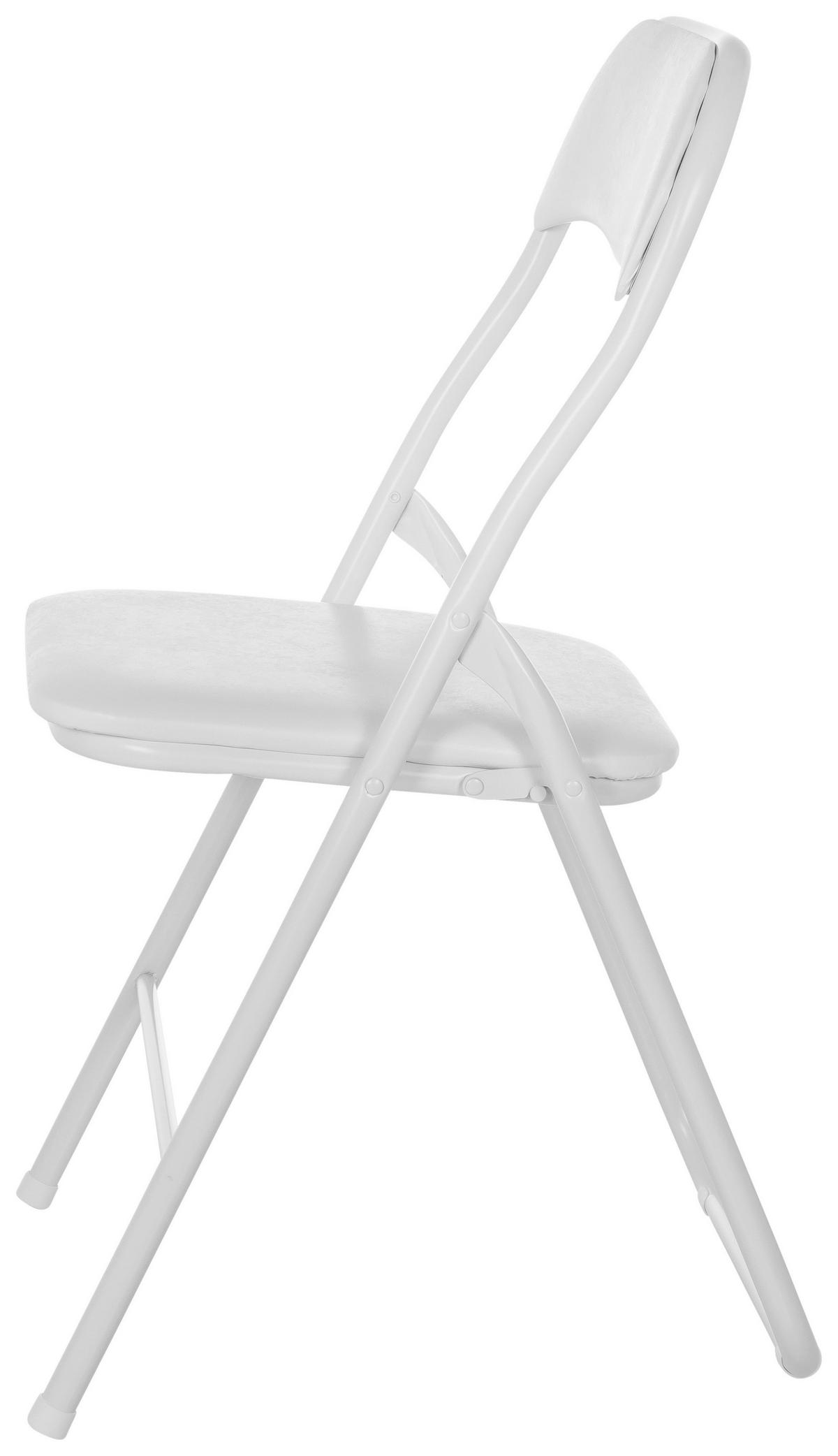 KLAPPSTUHL in Metall Weiß  - Weiß, MODERN, Metall (44/81/48cm) - MID.YOU