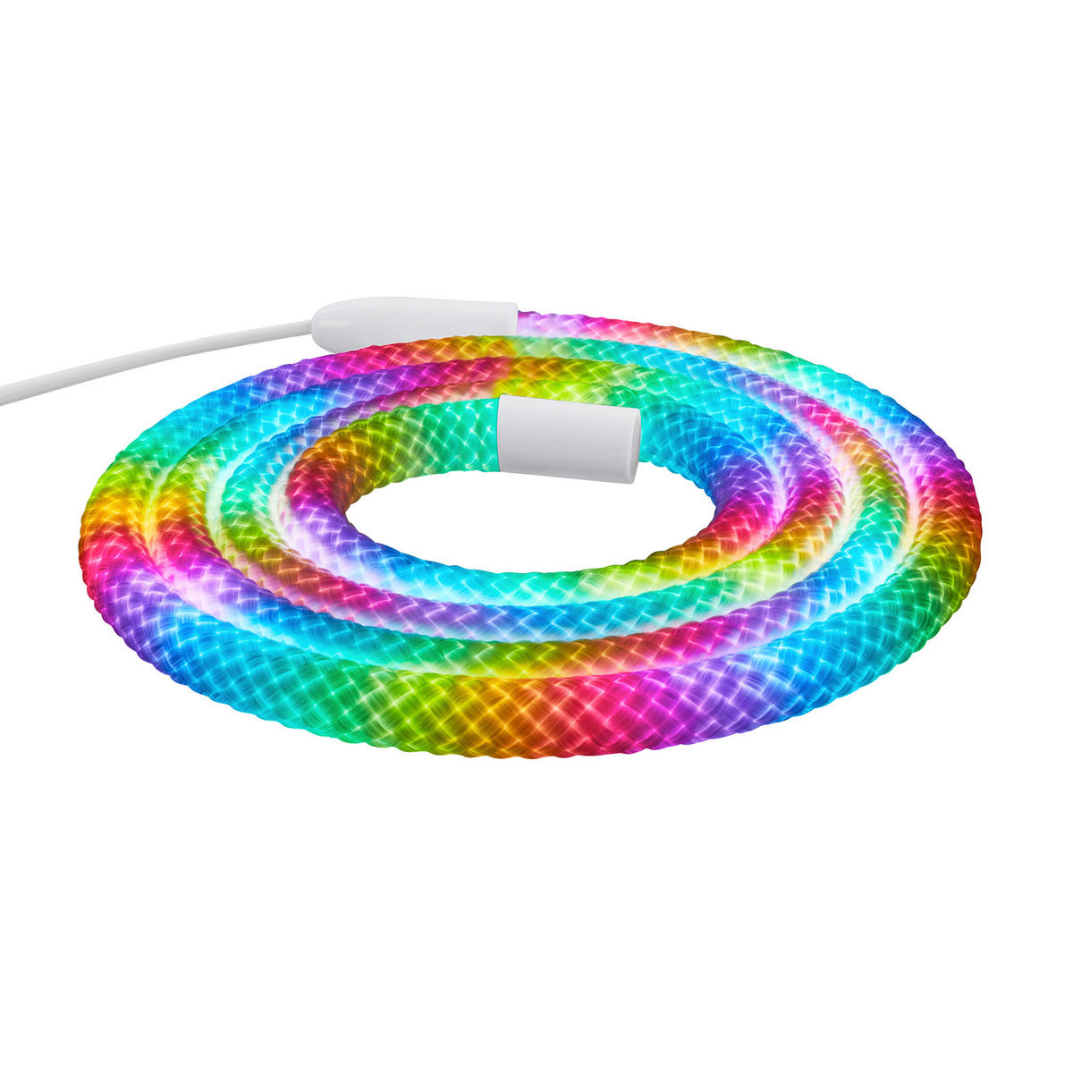 LED SZALAG 200 cm  - fehér, Basics, műanyag (200cm)