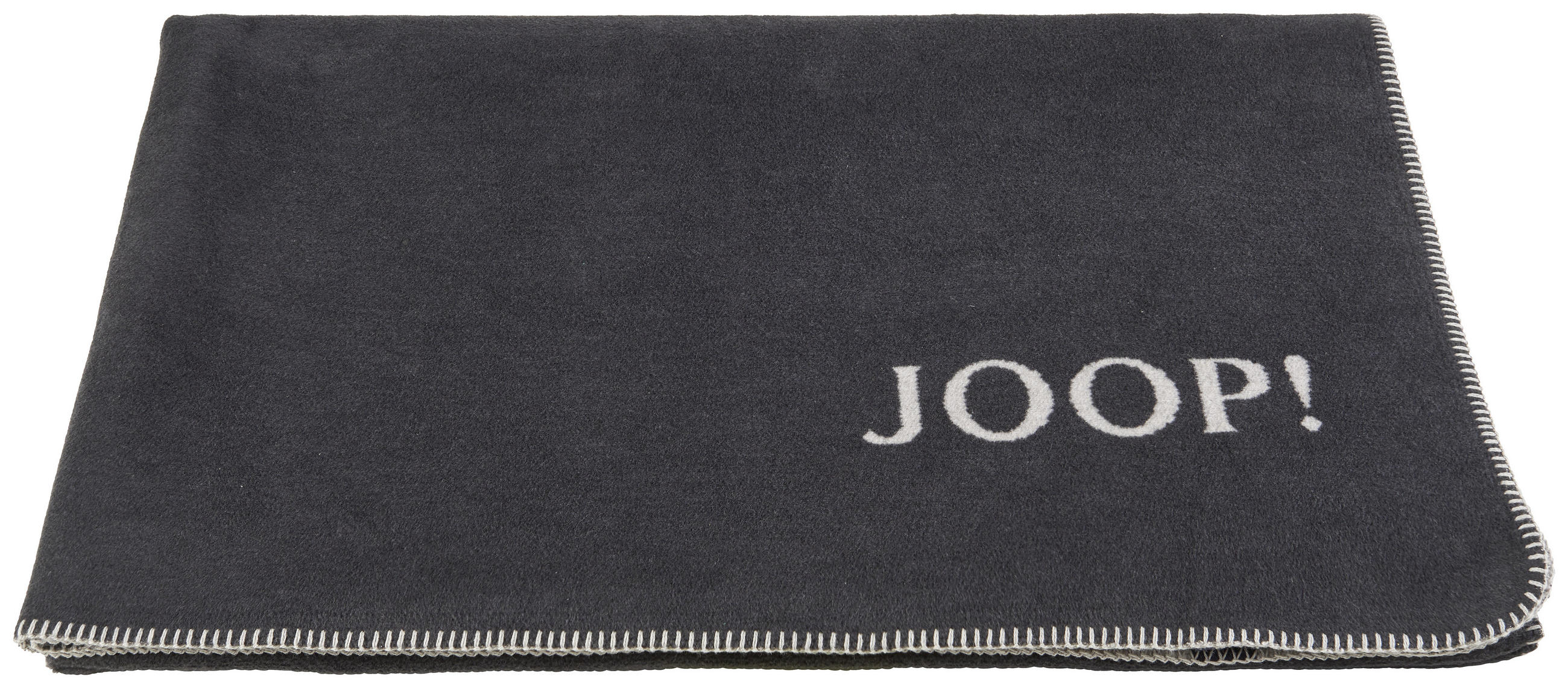 PLÉD, bavlna, 150/200 cm - sivá/antracitová, Design, textil (150/200cm) - Joop!