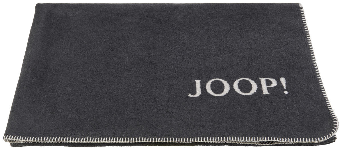 PLAID 150/200 cm  - Anthrazit/Grau, Design, Textil (150/200cm) - Joop!