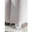 SCHLAFSOFA in Cord Altrosa  - Chromfarben/Altrosa, Design, Kunststoff/Textil (176/81/98cm) - Xora