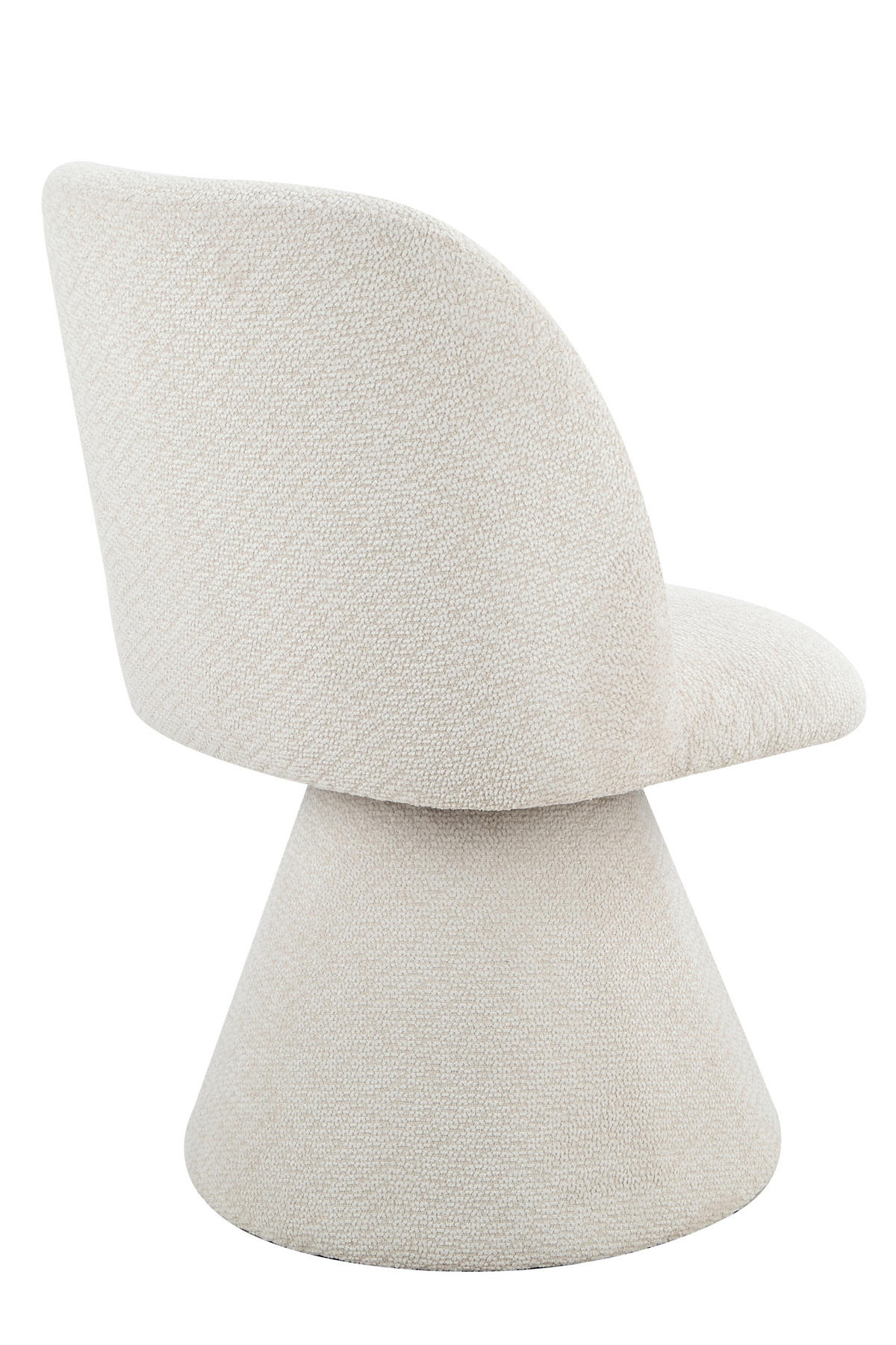 STUHL-SET 2 Stück  in Stahl Webstoff  - Beige, MODERN, Textil/Metall (54/84/61cm) - MID.YOU