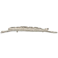 DEKOSCHALE - Silberfarben, Basics, Metall (83/6/12cm) - Ambia Home