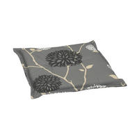 GARTENHOCKERAUFLAGE  - Beige/Schwarz, Design, Textil (48/4/48cm)