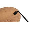 COUCHTISCHSET in Holz, Metall, Holzwerkstoff 80/60/80/60/43/39 cm  - Eichefarben/Schwarz, Design, Holz/Holzwerkstoff (80/60/80/60/43/39cm) - Carryhome