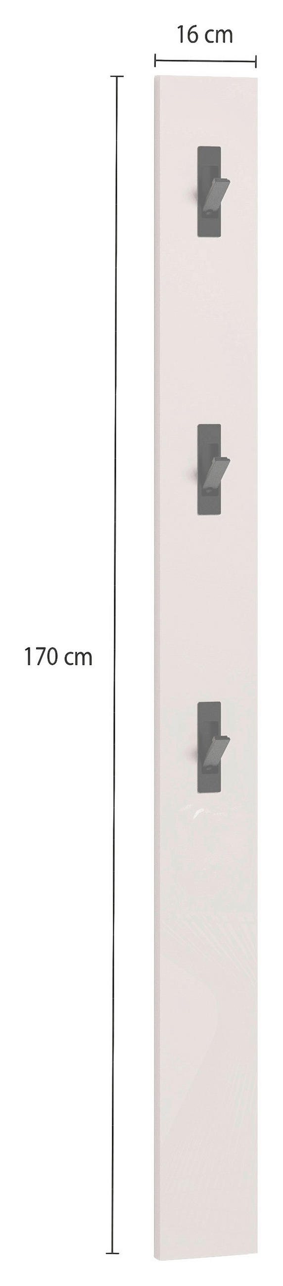 GARDEROBENPANEEL  in 16/170/2 cm  - Kaschmir, Design, Holzwerkstoff (16/170/2cm) - Xora