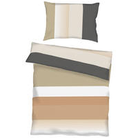 BETTWÄSCHE Progress Makosatin 140/200 cm  - Dunkelgelb, Design, Textil (140/200cm) - Kaeppel