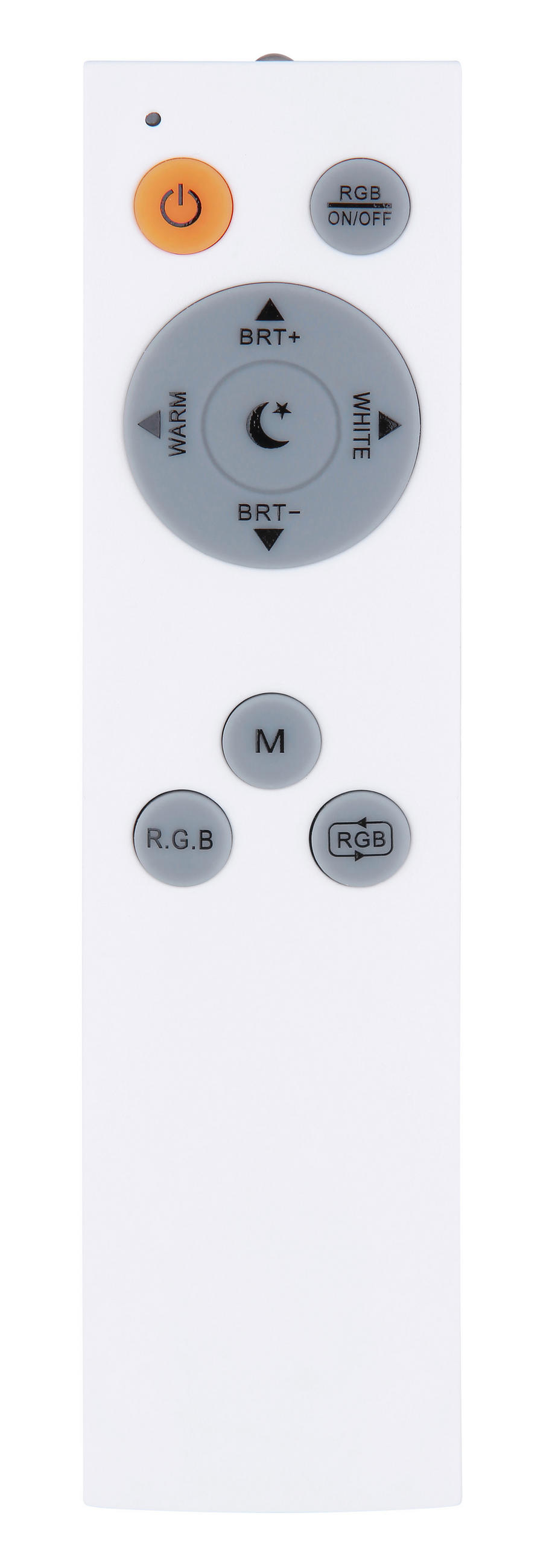LED-DECKENLEUCHTE 38/5 cm   - Weiß, Design, Kunststoff/Metall (38/5cm) - Globo