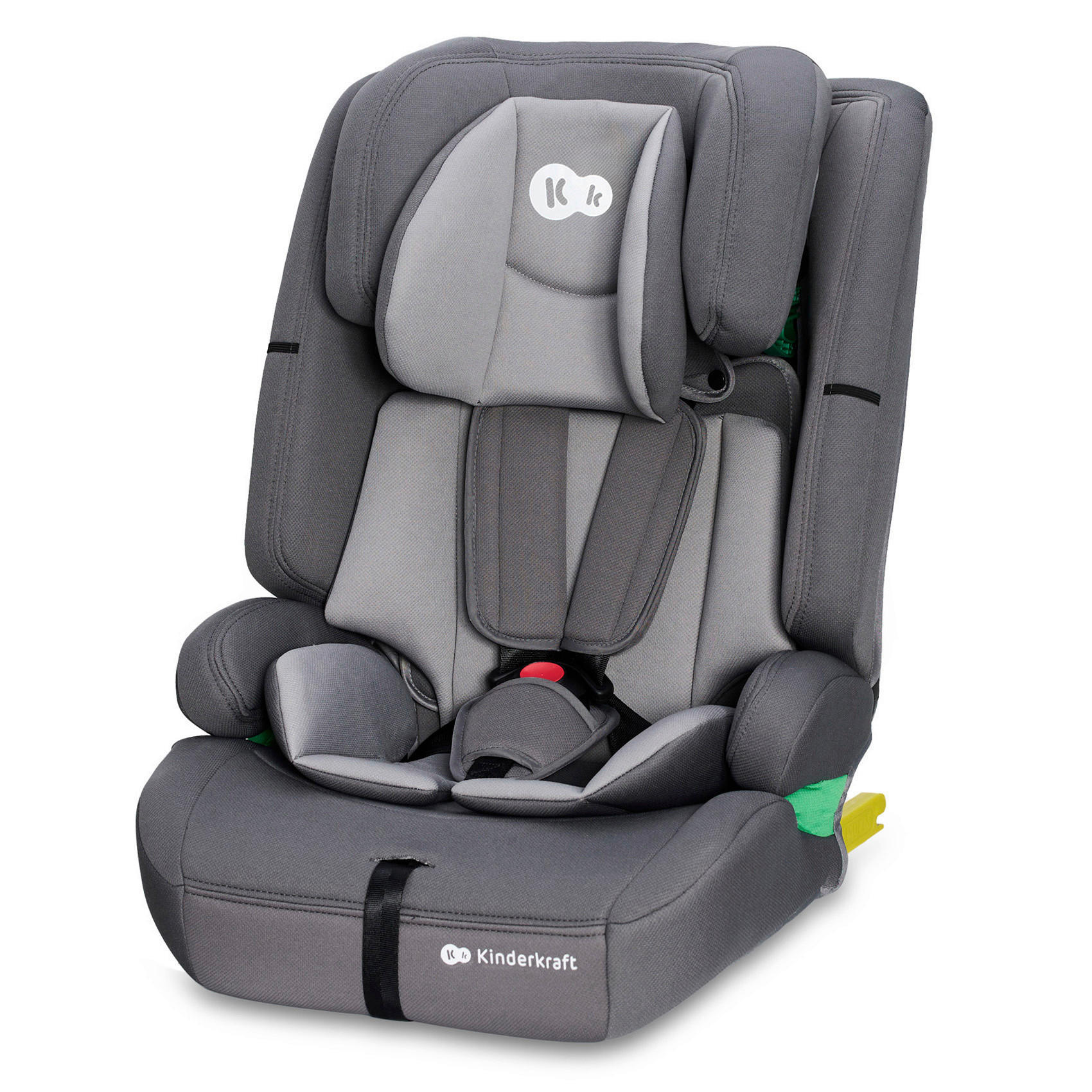 Kinderkraft Kinderautositz Safety Fix 2 i-Size Grau 44x82.5x49 cm