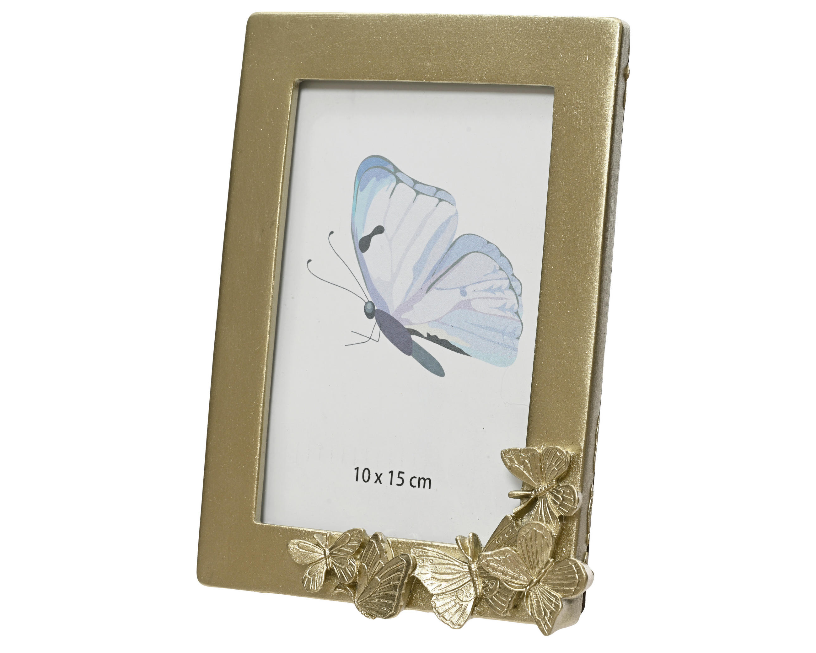 OKVIR ZA FOTOGRAFIJE  18/14/1,5 cm        - zlate barve, Basics, umetna masa (18/14/1,5cm)