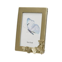 OKVIR ZA FOTOGRAFIJE  18/14/1,5 cm        - zlate barve, Basics, umetna masa (18/14/1,5cm)