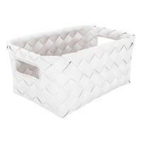 COȘULEȚ PENTRU DEPOZITARE    28/18,5/12 cm  - alb, Basics, plastic (28/18,5/12cm) - Kleine Wolke