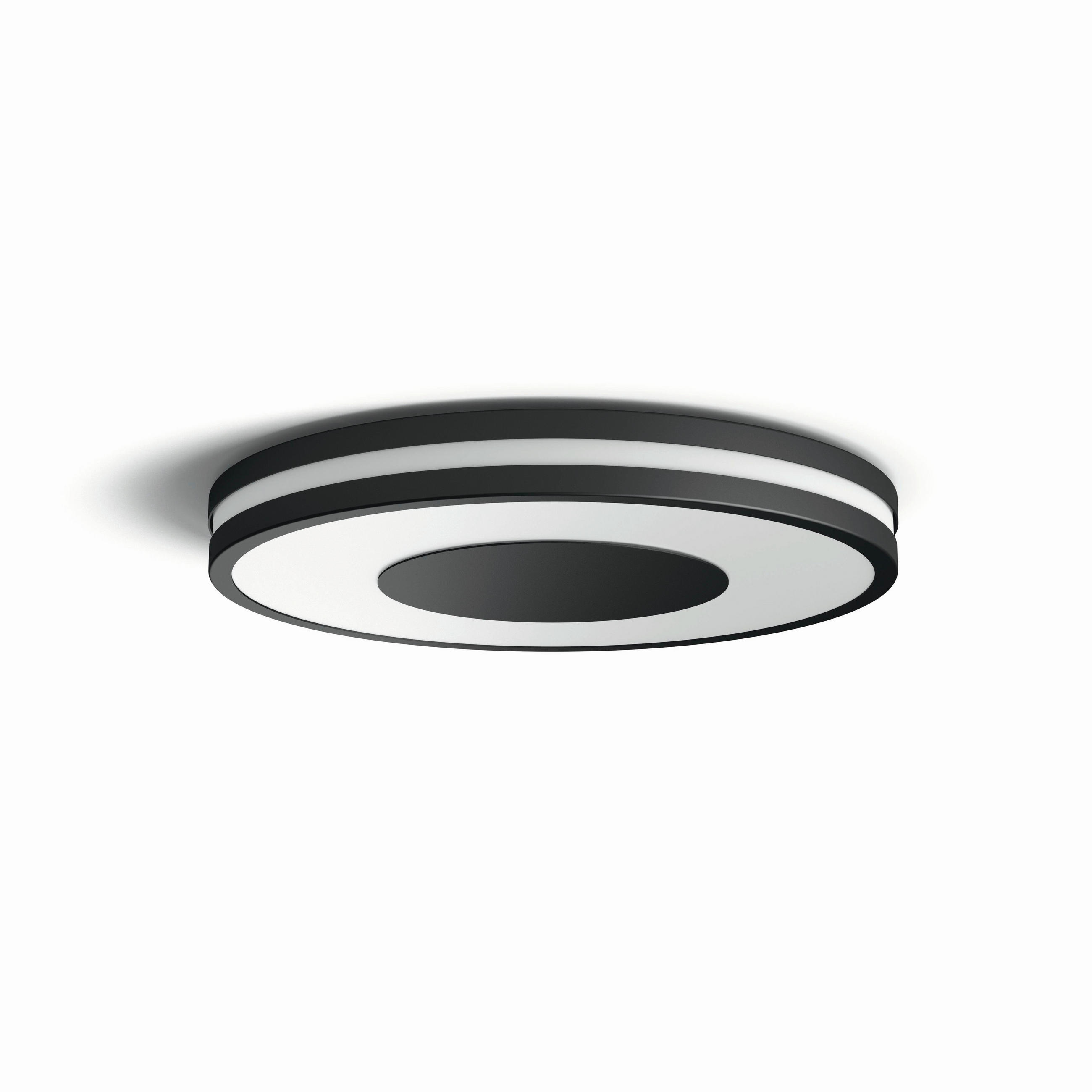LED-DECKENLEUCHTE 34,8/5,1 cm    - Schwarz, Design, Metall (34,8/5,1cm) - Philips HUE