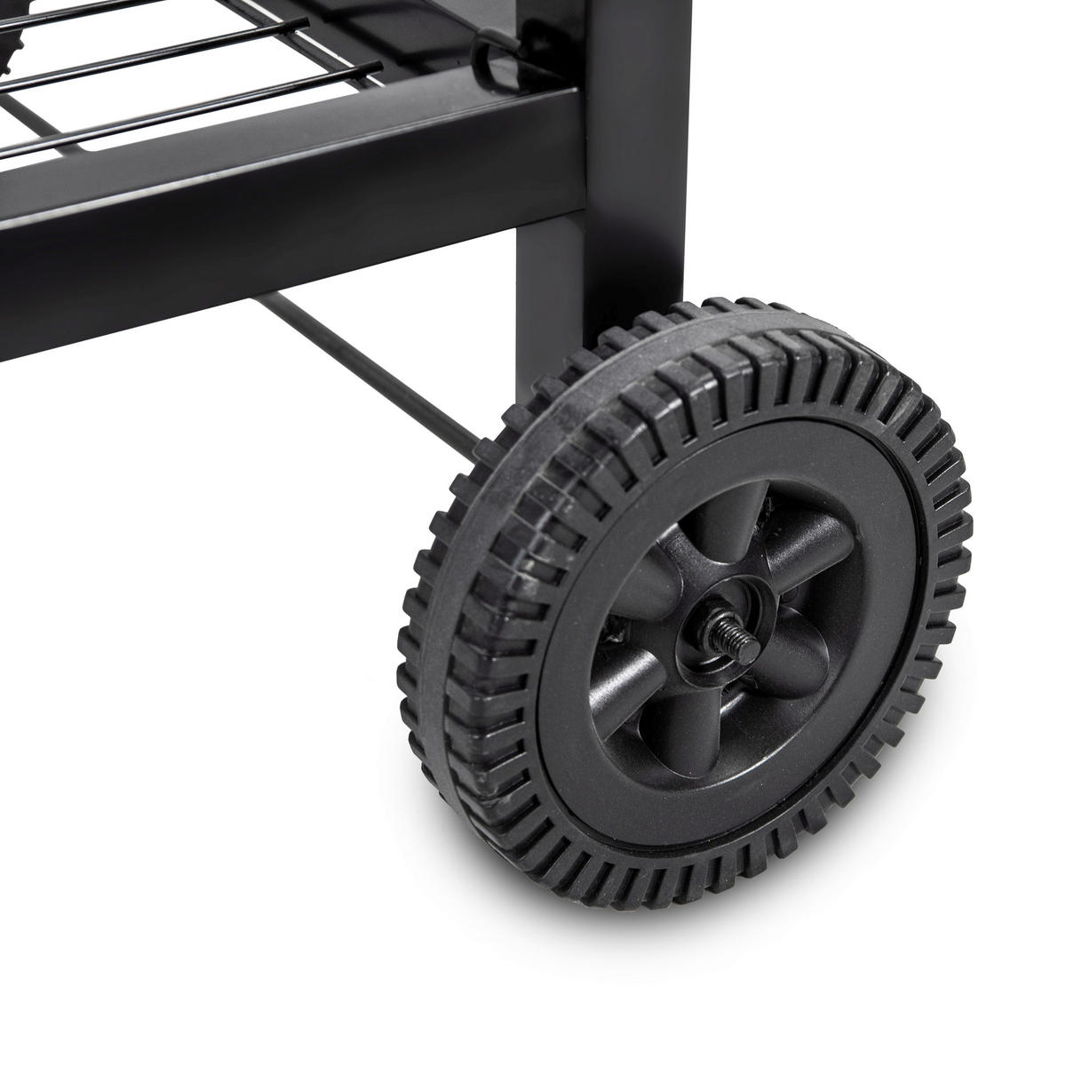 GRILLWAGEN  Schwarz  - Schwarz, KONVENTIONELL, Metall (106/73/56cm) - Ambia Garden