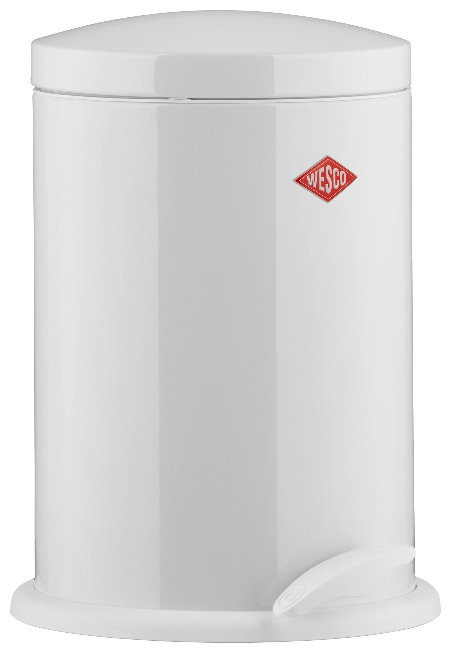 ABFALLEIMER ABFALLSAMMLER 116 13 L - Weiß, Basics, Kunststoff/Metall (30/42,5cm) - Wesco