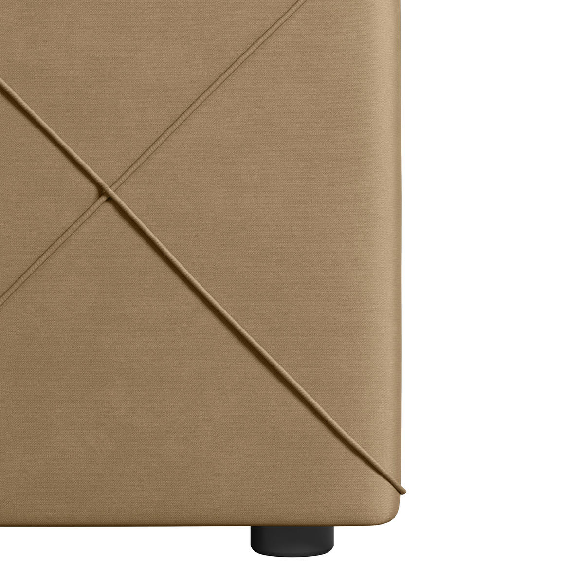 BOXSPRINGBETT 180/200 cm  in Beige  - Beige/Schwarz, Modern, Holz/Kunststoff (180/200cm) - MID.YOU