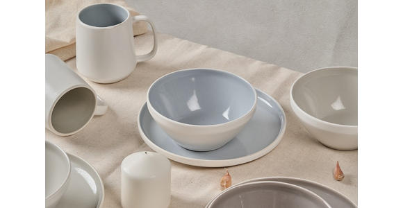 FRÜHSTÜCKSSERVICE Blau  - Blau, Design, Keramik - Novel