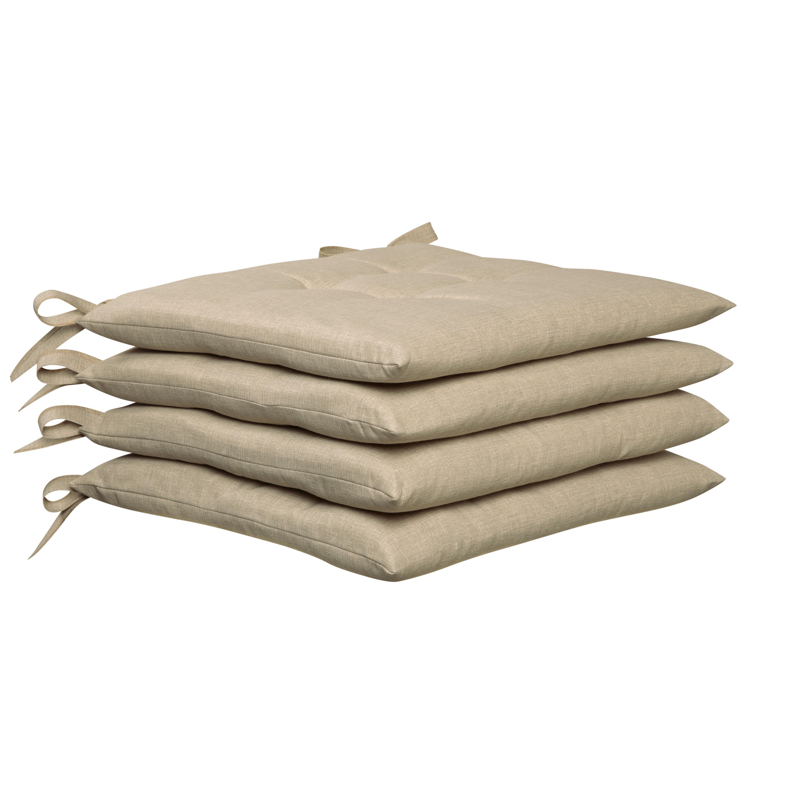 SITZKISSENSET 40/40 cm  - Sandfarben, Basics, Textil (40/40cm) - Peyer Syntex