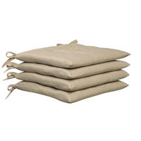 SITZKISSENSET 40/40 cm  - Sandfarben, Basics, Textil (40/40cm) - Peyer Syntex