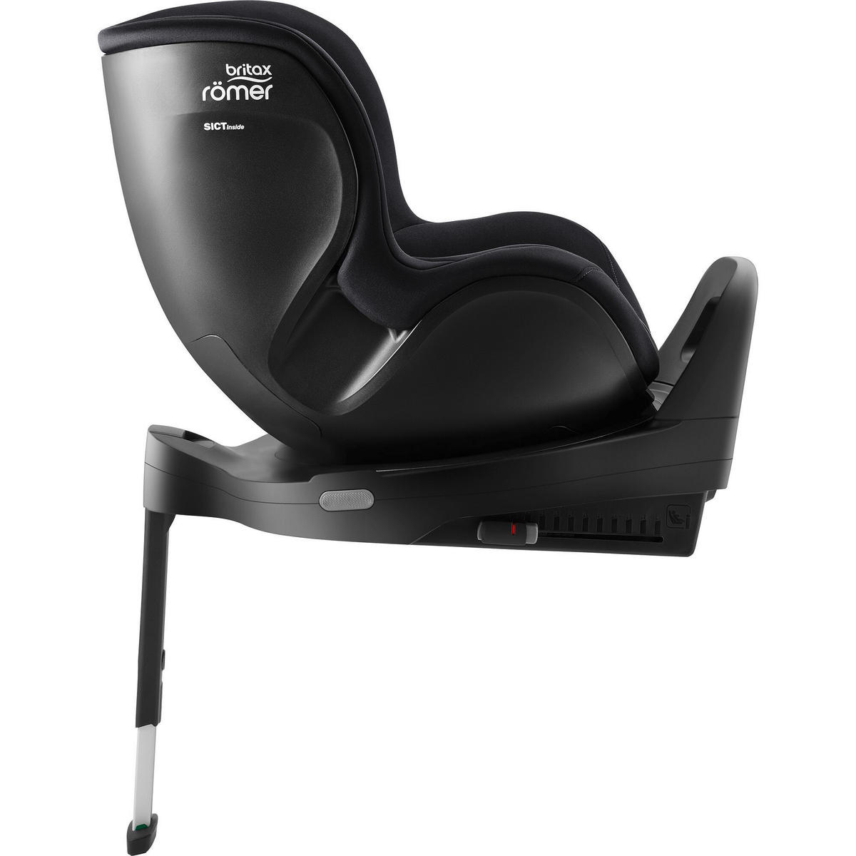 REBOARDER-KINDERSITZ DUALFIX PRO  - Schwarz, Basics (44/48/74cm) - Britax Römer