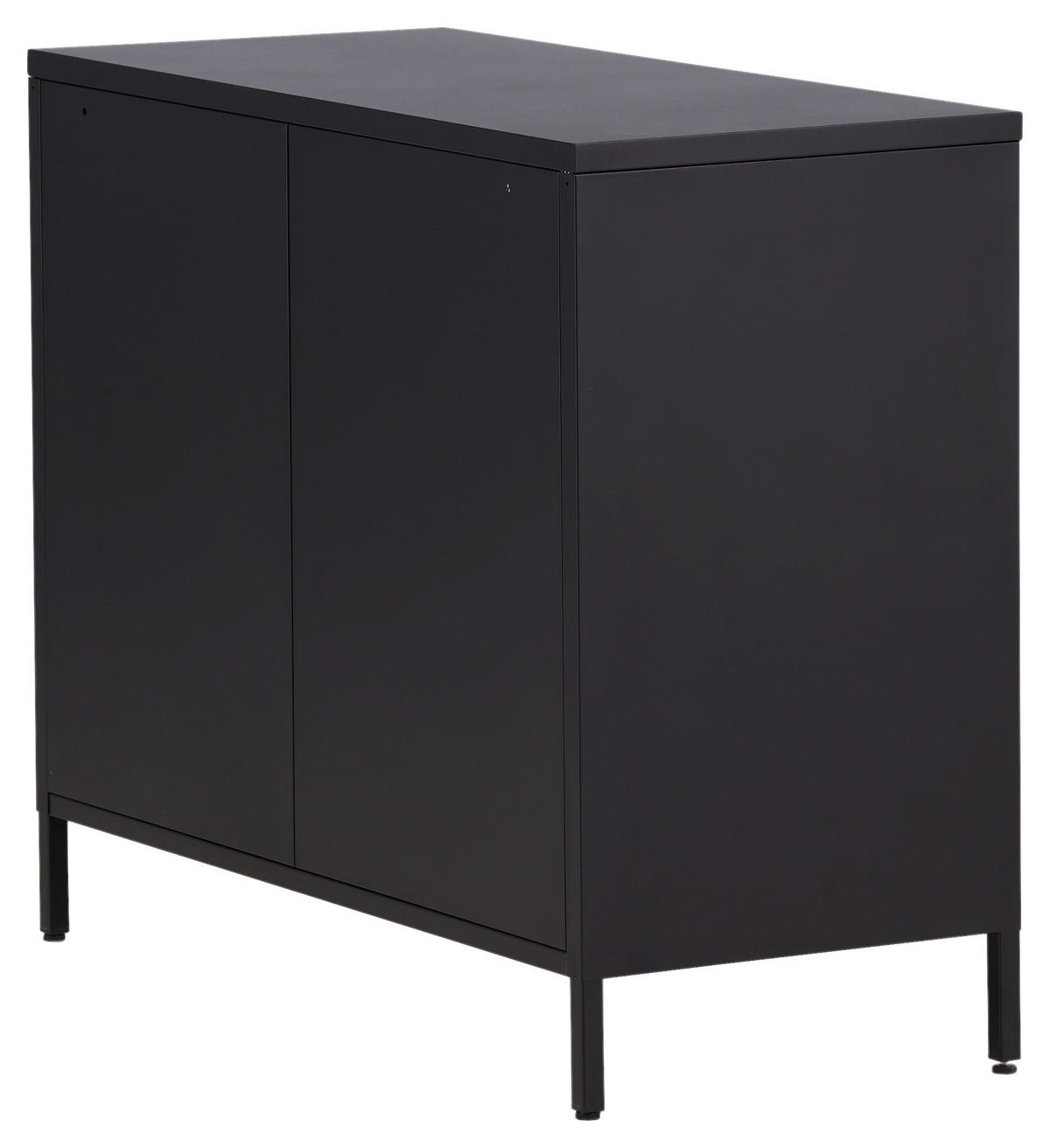 SIDEBOARD  in 90/75/40 cm  - Schwarz, Design, Metall (90/75/40cm) - Livetastic