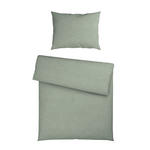 BETTWÄSCHE 2-teilig Flanell 140/200 cm  - Grün, Basics, Textil (140/200cm) - Esposa
