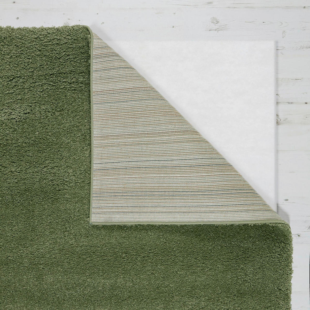 SHAGGY 80/150 cm Flair Rugs Grün  - Grün, Basics, Textil (80/150cm) - Xora