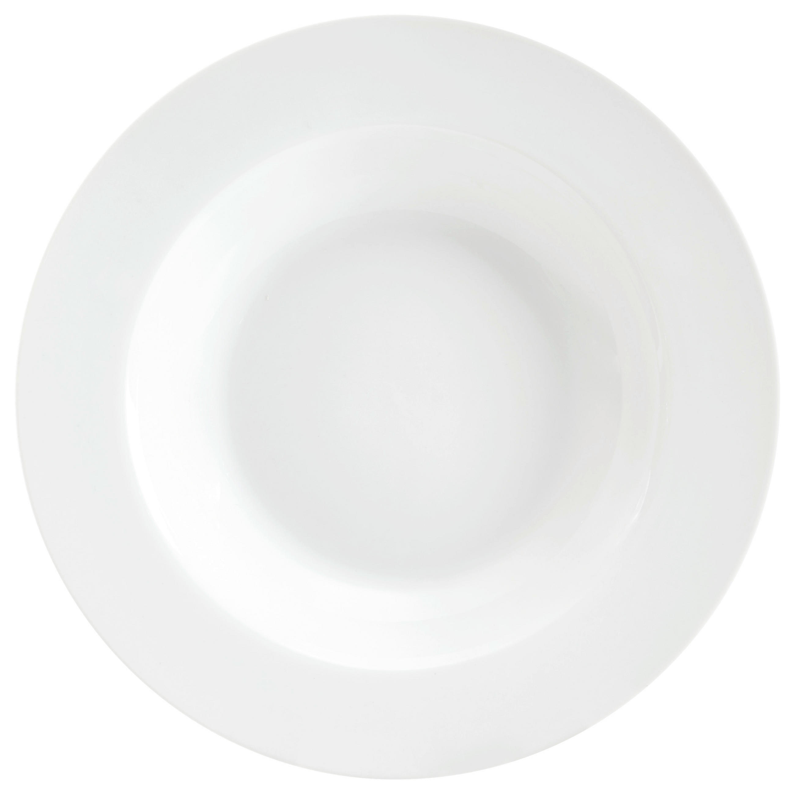 HLUBOKÝ TALÍŘ, keramika, 22 cm - bílá, Basics, keramika (22cm) - Boxxx