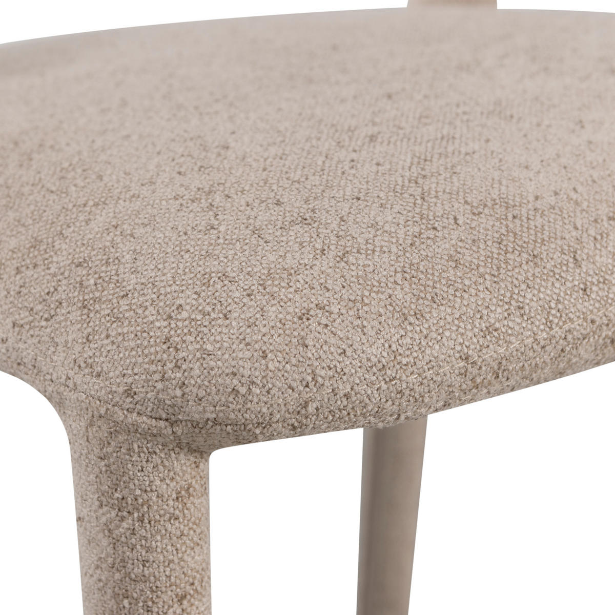 BARHOCKER in Textil Sandfarben  - Sandfarben, MODERN, Textil (48/95/52cm) - Livetastic