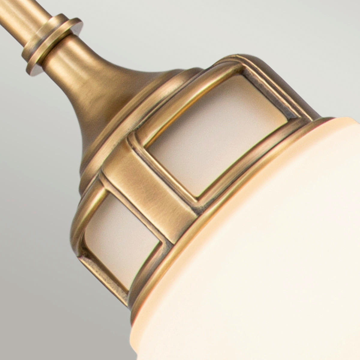 HÄNGELEUCHTE 29.2/31.8  cm    - Messingfarben, Konventionell, Glas/Metall (29.2/31.8 cm) - Elstead Lighting