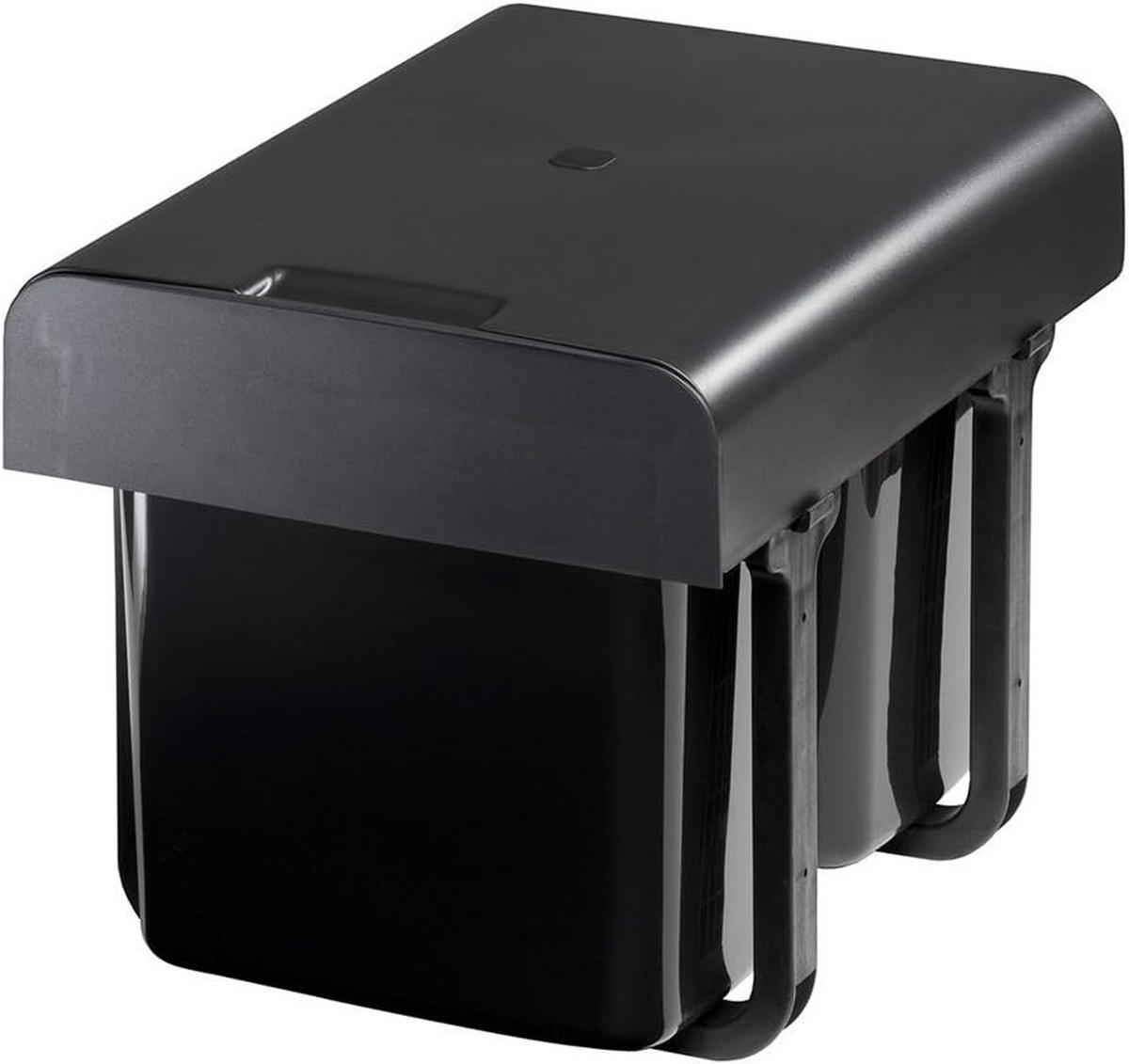 EINBAUABFALLSAMMLER 32 l  Kunststoff  - Schwarz, Basics, Kunststoff (35,5/36,5/47,3-91cm) - HKT