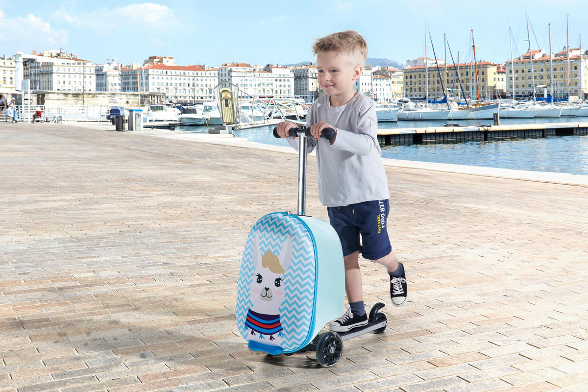 Scooter-Koffer für Kinder Türkis online kaufen