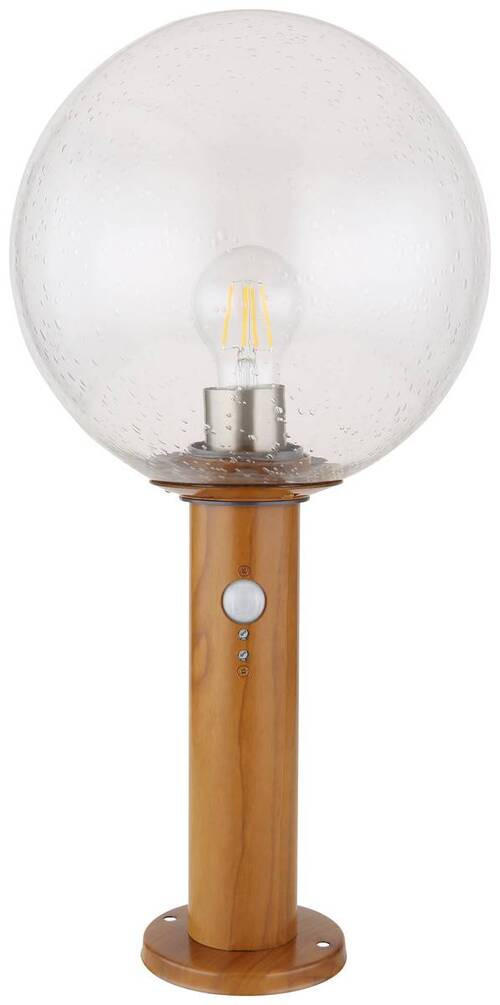 AUßENSTEHLEUCHTE 25/50 cm   - Klar/Naturfarben, Basics, Glas/Metall (25/50cm) - Globo