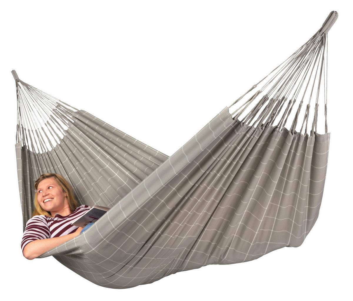 HÄNGEMATTE  - Sandfarben, KONVENTIONELL, Textil (160/350cm) - La Siesta