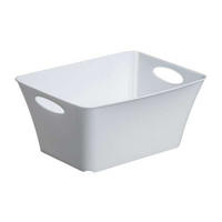 ŠKATLA LIVING BOX 5 L   29.5/21.6/13.5 cm     - bela, Basics, umetna masa (29.5/21.6/13.5cm) - Rotho