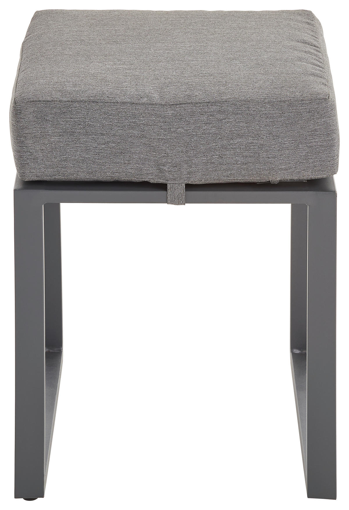 DINING-LOUNGESET 172/245 cm Stahl  - Anthrazit/Schwarz, MODERN, Glas/Textil (172/245cm) - Ambia Garden
