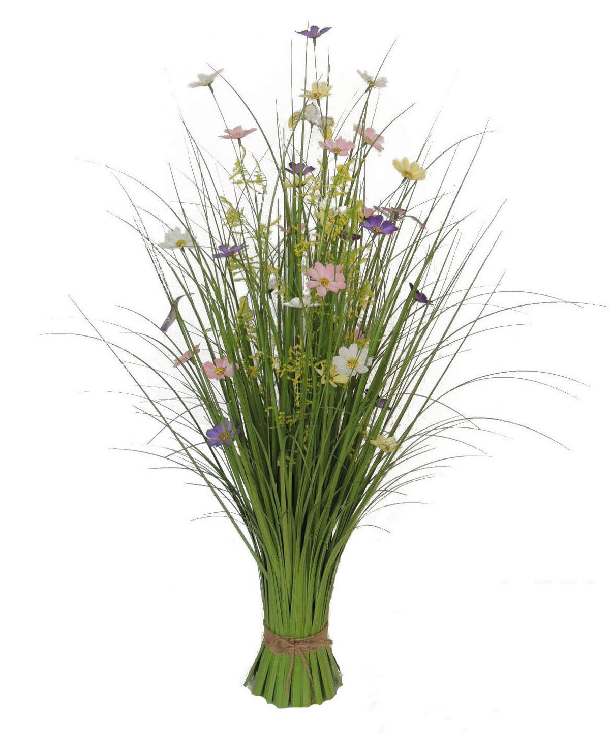 DEKOGRAS  - Gelb/Lila, LIFESTYLE, Kunststoff/Metall (100cm)