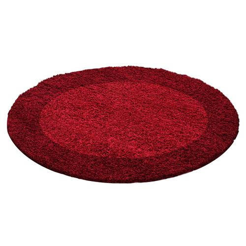 HOCHFLORTEPPICH 200 cm Life 1503 Rot, Hellrot  - Hellrot/Rot, KONVENTIONELL, Textil (200cm) - Novel