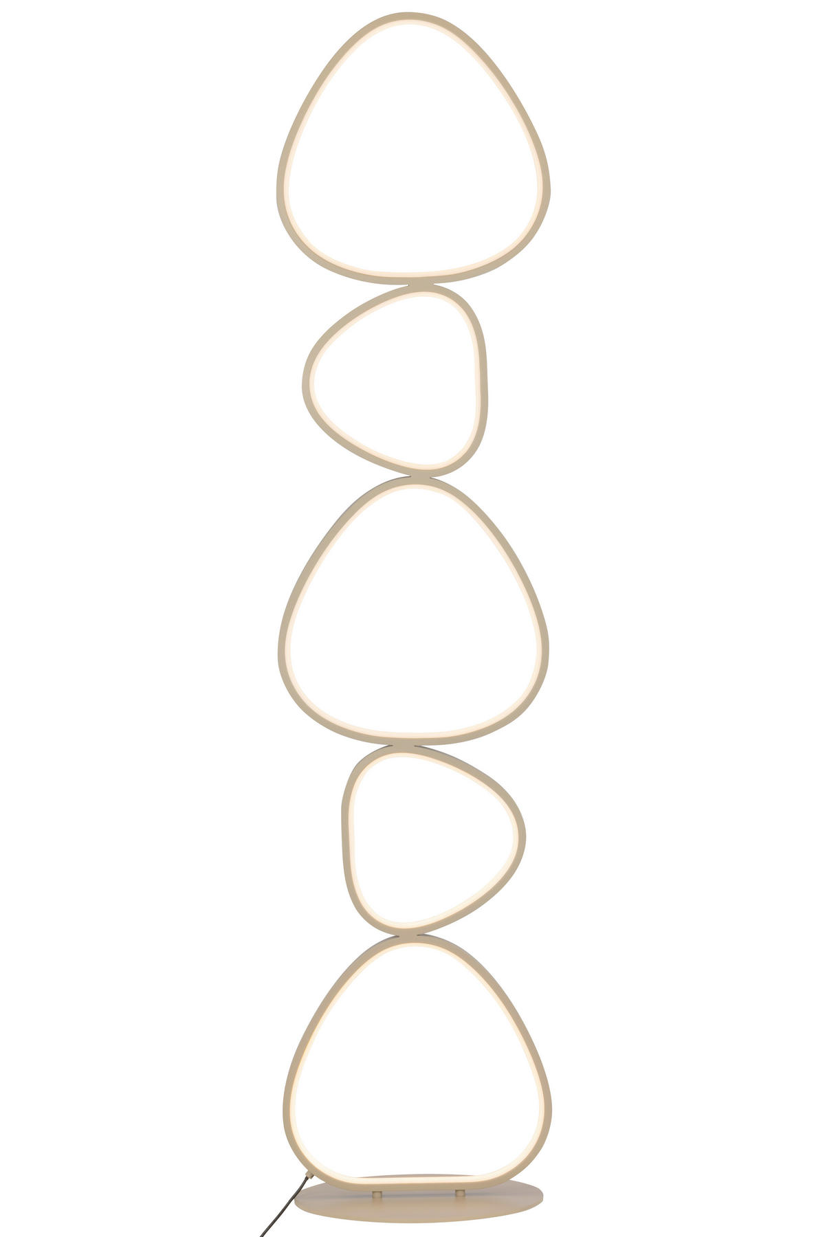 LED-GOLVLAMPA Acrux    - sandfärgad, Design, metall/plast (32,5l) - Novel