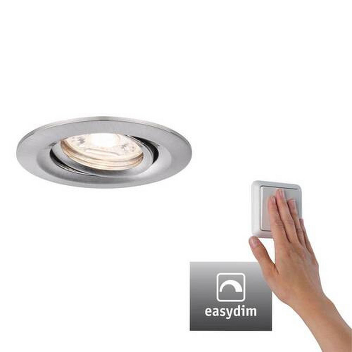 EINBAUSPOT 6,6 cm  - Design (6,6cm) - Paulmann