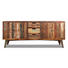 SIDEBOARD Recyclingholz massiv lackiert Multicolor - Multicolor, LIFESTYLE, Holz/Metall (200/85/40cm) - LANDSCAPE