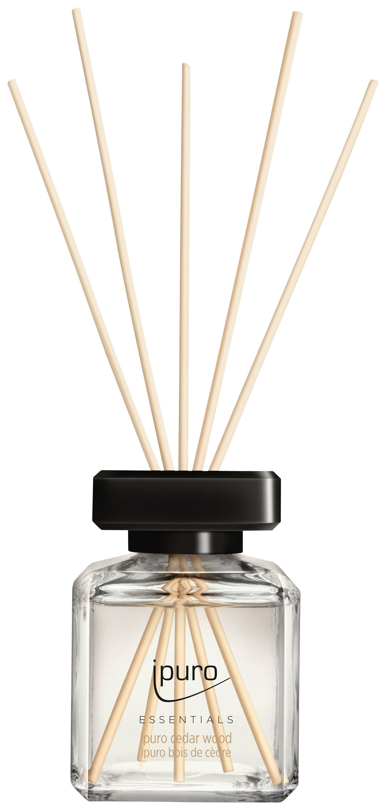 DIFUZOR DE AROME  lemn de cedru  - Basics, sticlă (200ml) - Ipuro