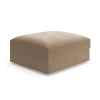 SOFAELEMENT FABIO E Mikrofaser Braun  - Schwarz/Braun, MODERN, Kunststoff/Textil (95/46/108cm) - Sit & More