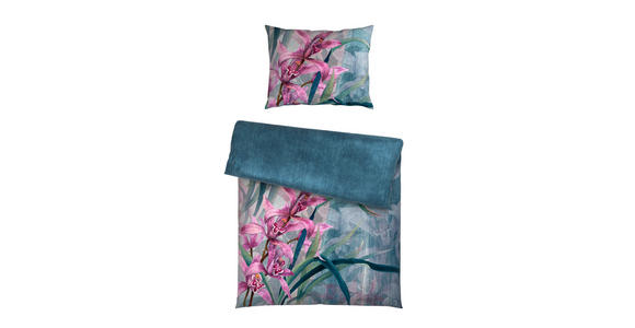 WENDEBETTWÄSCHE CUBY Satin 140/200 cm  - Multicolor, KONVENTIONELL, Textil (140/200cm) - Esposa