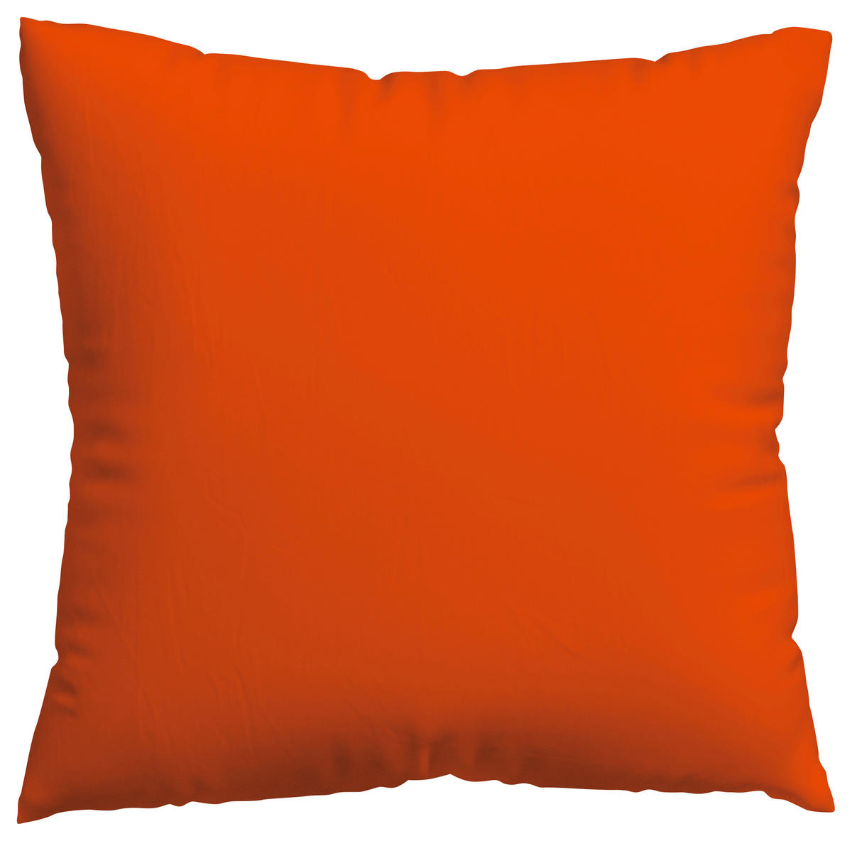 KOPFPOLSTERBEZUG KNITTED JERSEY 80/80 cm  - Dunkelorange, Basics, Textil (80/80cm) - Schlafgut