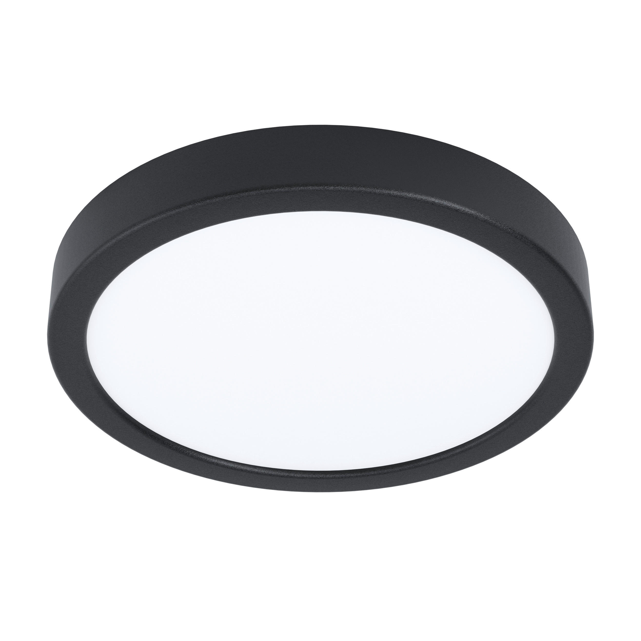 STROPNA LED-SVETILKA  Fueva 5 /2100 lm/4000 K// - črna/bela, Basics, kovina/umetna masa (21/2,8cm)