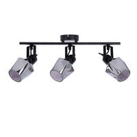 STRAHLER Randi 62/9/22 cm  - Schwarz, Design, Glas/Metall (62/9/22cm)