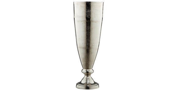 BODENVASE 55 cm  - Nickelfarben, Basics, Metall (19/54cm) - Ambia Home